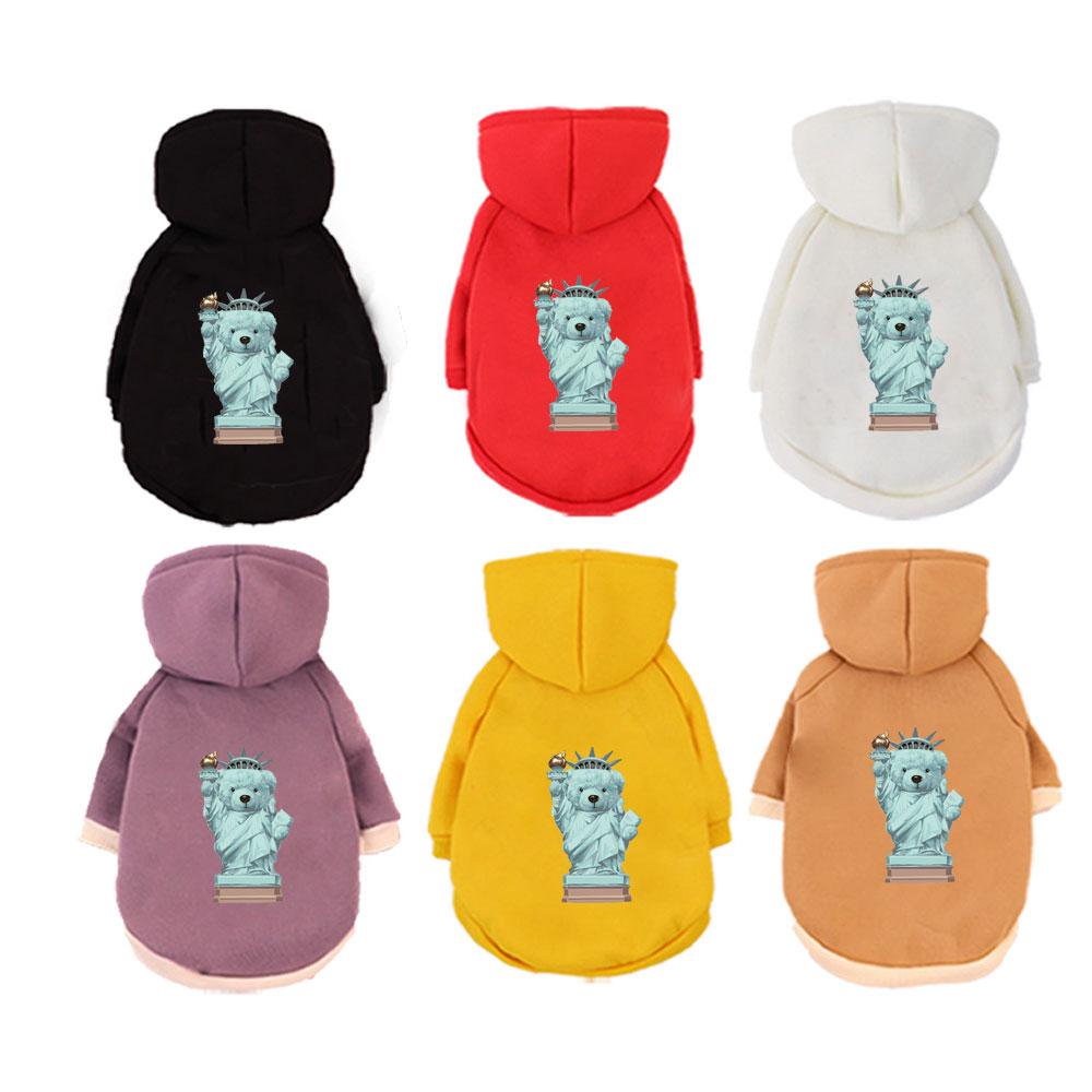 XS-6XL Pet Hooded Sweatshirt  Cats & Dogs  Fashion Winter Warm Clothes Suitable For Cats ,Teddy Golden Retriever