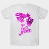 Футболка женская Get Jinxed Harajuku Print Kawaii футболка летняя с коротким рукавом женская футболка топ футболка