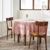 Tablecloth "Gaïa" Rode 180 Cm "Cotton Gauze" - Gaïa Pink Peach