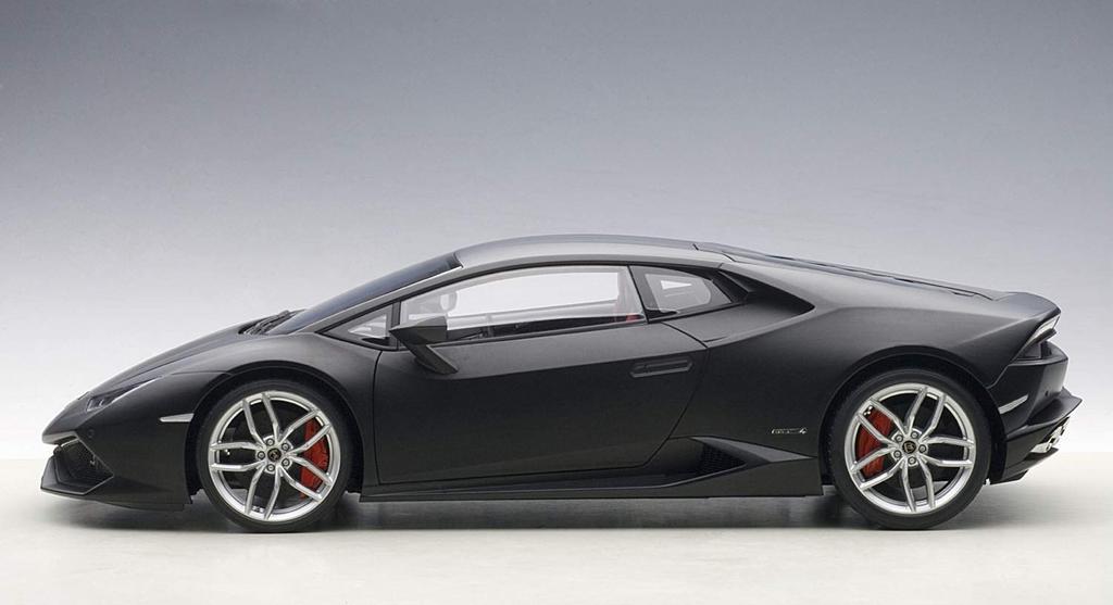 AUTOart Lamborghini Huracan Матовый черный 1/12 LP610-4