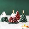 Festival Handmade Christmas Tree Scented Candle Ice Flower Candle Craft Candle Atmosphere Layout