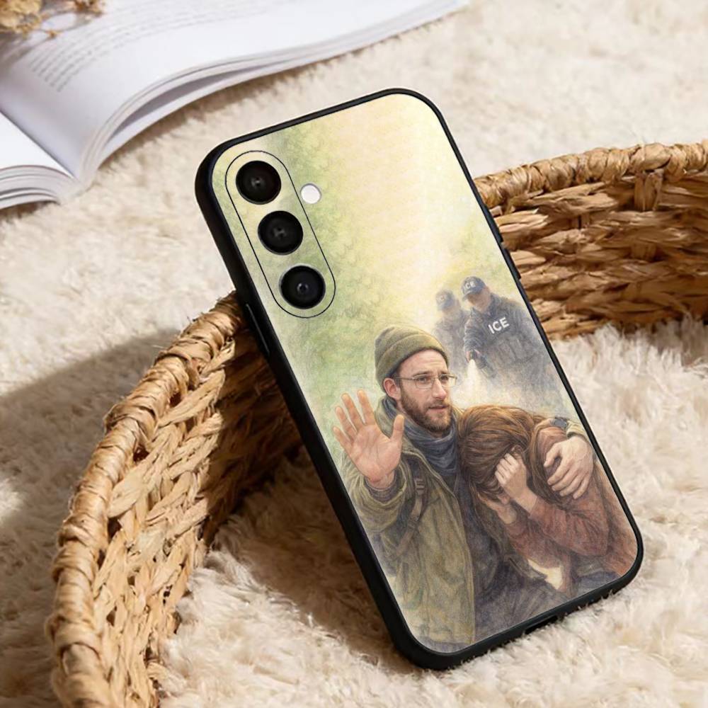 Alex Pretti Герой Чехол для телефона для Samsung Galaxy A13,21s,22,31,32,52,53,71,72,73, Мягкий черный чехол