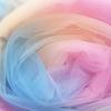 Rainbow Tulle Fabric Width 150cm Colorful Lace Handicraft Costume (1m)