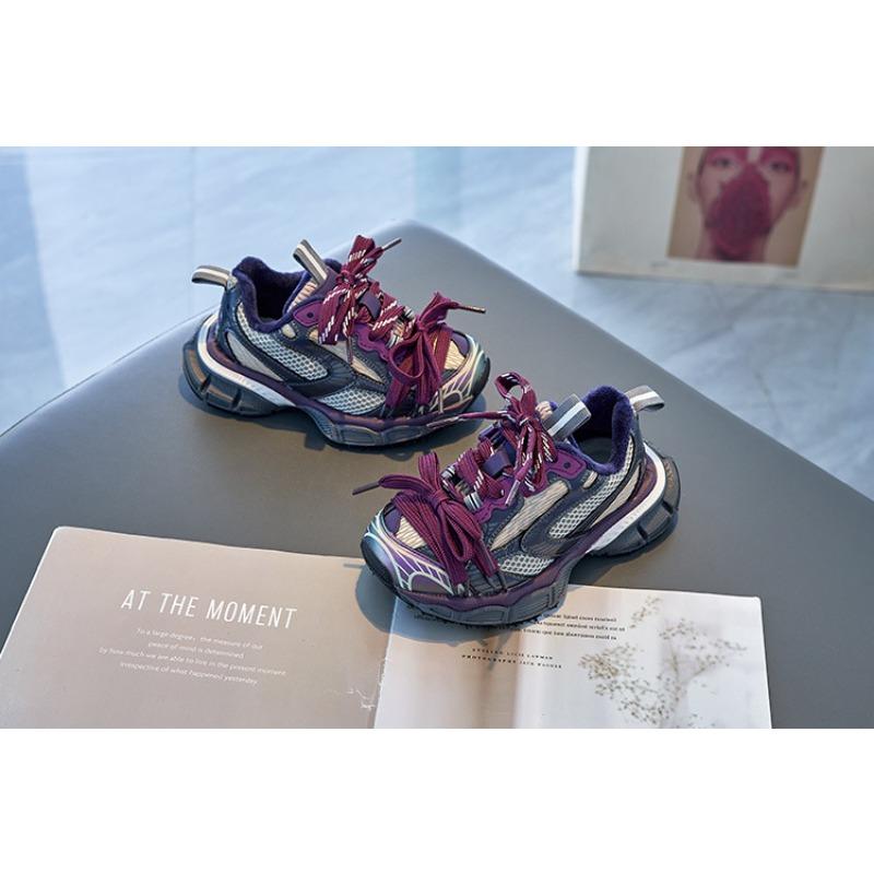 Детская модная брендовая обувь весна и осень новые спортивные туфли для девочек обувь для папы для мальчиков летняя дышащая сетчатая обувь