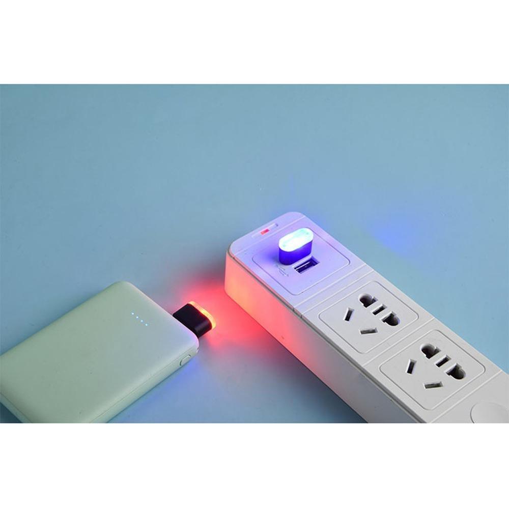 Компактный USB-мини-светодиодный автомобильный светильник для создания атмосферы в салоне с возможностью выбора нескольких цветов