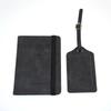 Многоцветный набор из обложки для паспорта из ПУ кожи и багажной бирки