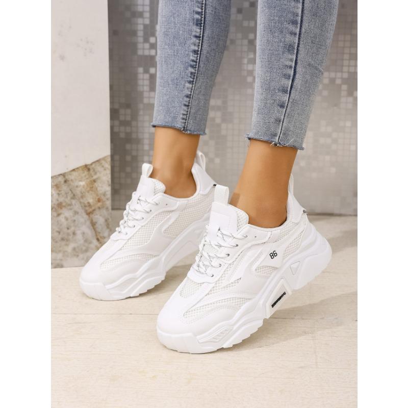 Женские повседневные кроссовки Candy Color на толстой подошве