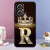 Чехол-монограмма с золотым мрамором для OPPO Reno 14 F 11F 12F 13F 10 11 12 13 Pro 7 8 Lite OPPO Find X8 X6 X5 X9 Pro