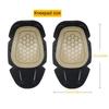 4Pcs/Set Military Tactical Knee Pad Elbow Pads, Knee Elbow Protective Pads Combat Paintball Skate Outdoor Sports Safety Guards