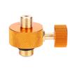 Gas Head Adapter, Metal Gas Adapter   Portable Copper Gas Cylinder Converter for Middle High Pressure Gas Converter