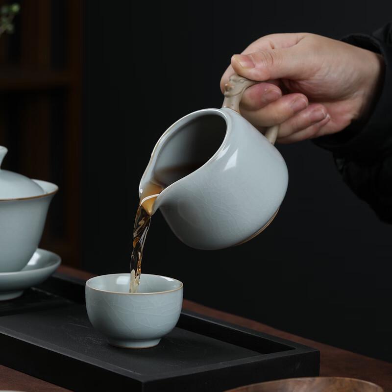 Ruyao Ceramic Dragon Horse Spirit Kung Fu Tea Set