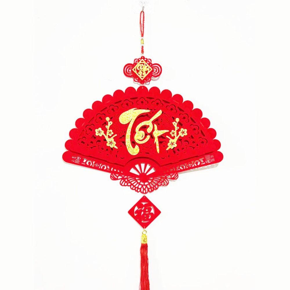 Good Fortune Vietnam New Year Pendants Good Luck Best Wishes Spring Festival Decorations Red Get Rich Vietnam Lucky Ornament