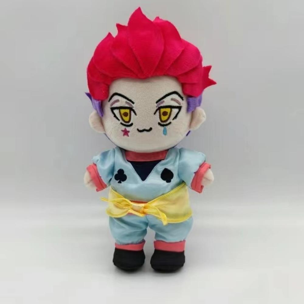 Плюшевая кукла Killua Zoldyck Gon Freecss Kurapika Hisoka Zoldyck Аниме Косплей Мягкие игрушки Детский подарок на день рождения