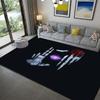 Naruto Ninja World Scene Rug Soft Washable Non-Slip Carpet for Home Decor