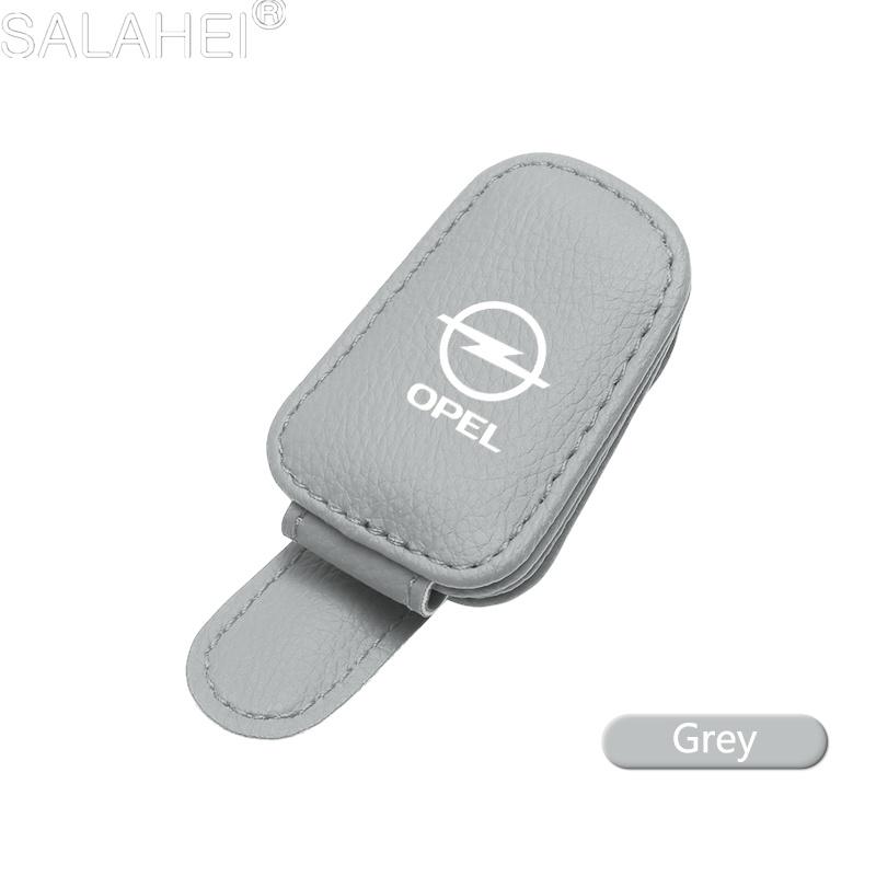 Czgqxl1 Кожаный зажим для очков на солнцезащитный козырек автомобиля для Opel Astra Insignia Corsa Zafira Meriva Mokka Vivaro Vectra Antara