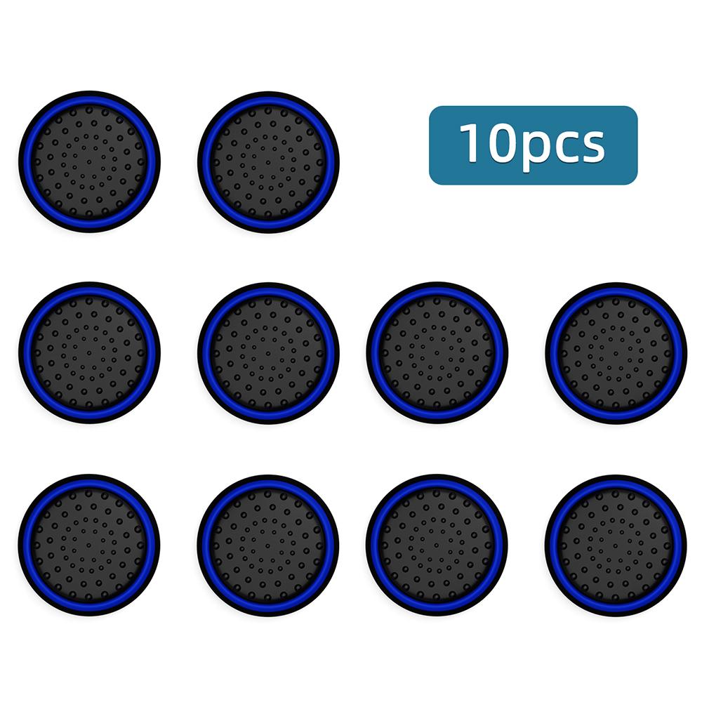 10 шт. Накладки на стики геймпада для PS5 PS4 PS3 Xbox 360 One Series X S Силиконовые светящиеся накладки на джойстик