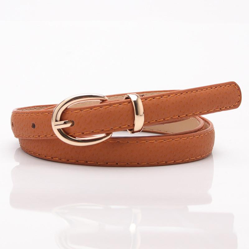 Womens Fashion Pu Leather Belt With Pin Closure For Daily Wear And College Look