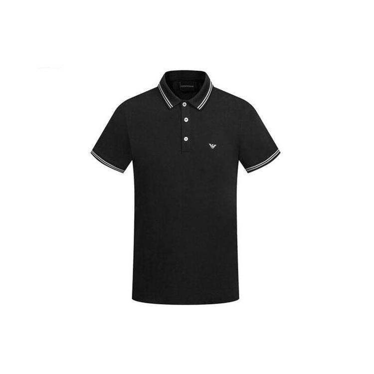 EMPORIO ARMANI Polo Shirt Men's Black 8N1F2B-1JPTZ-0999