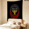 Beitar Jerusalem Fc Wall Tapestry Aesthetic Wall Hanging Printed Fabric Blanket Decorative Tapestries For Bedroom Living Room Home Decor