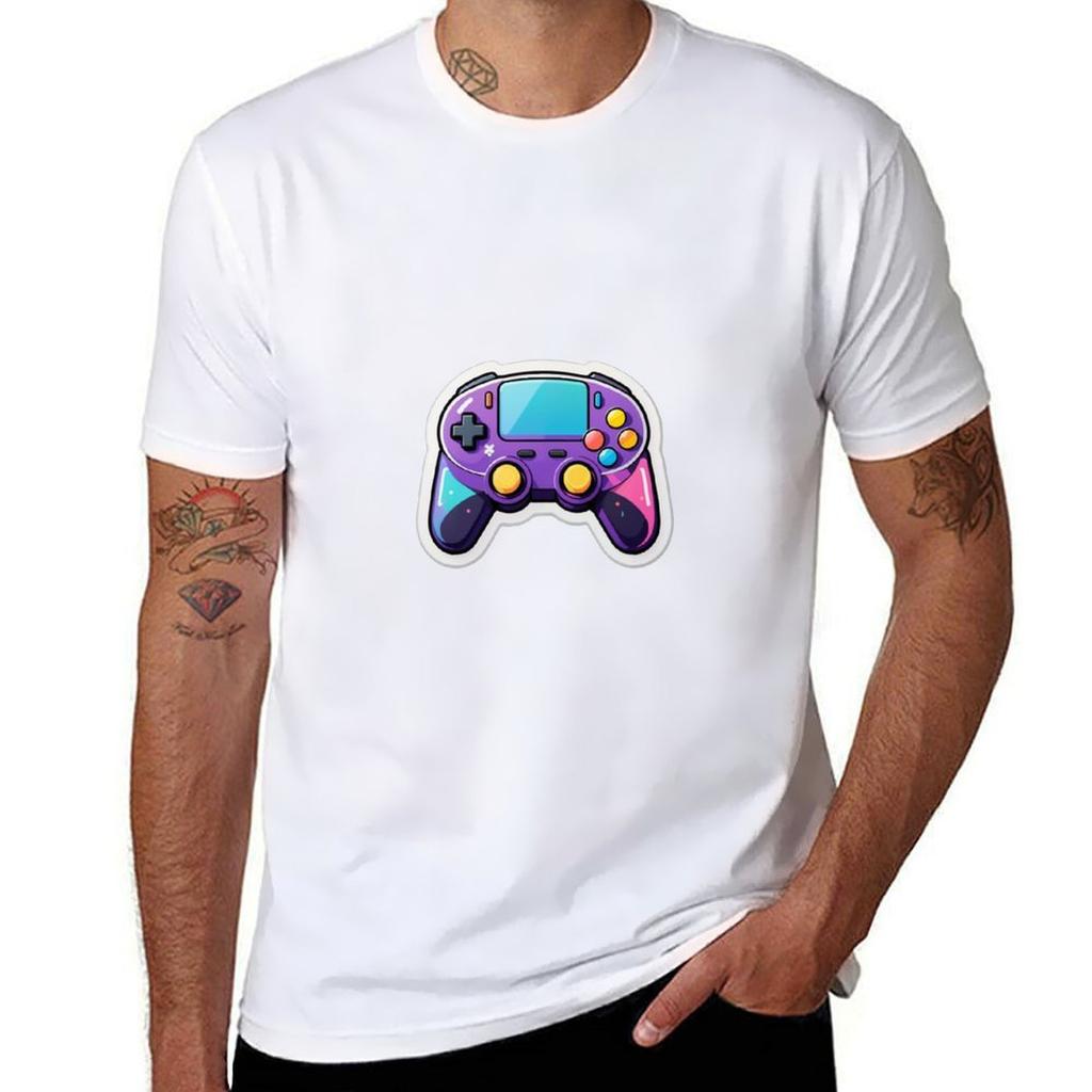 Gamepad Tshirt Casual Graphic Print Tee