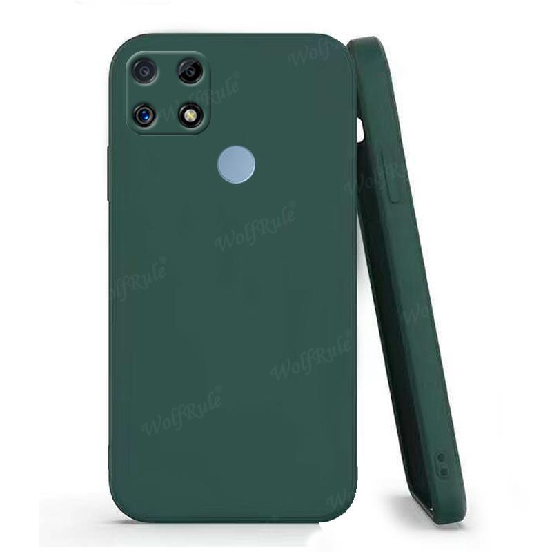 Для чехла OPPO Realme C25 Для Realme C25 C21 C21Y C31 C35 C25S C25Y Capas Ударопрочная задняя часть из ТПУ Мягкая для чехла Realme C25 Fundas