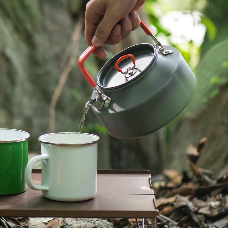 Туристический алюминиевый чайник и кофейник Naturehike