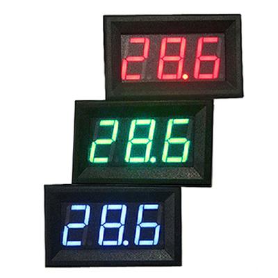 0,56-дюймовый 3-проводной измеритель напряжения постоянного тока 0–30,0 В, светодиодный цифровой вольтметр с обратной полярностью