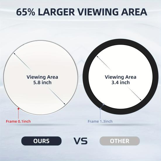 10/20/30X Magnifying Mirror with Tweezers Portable Travel Wall Hanging Handheld Desktop Men Women Magnified Makeup Vanity Mirror