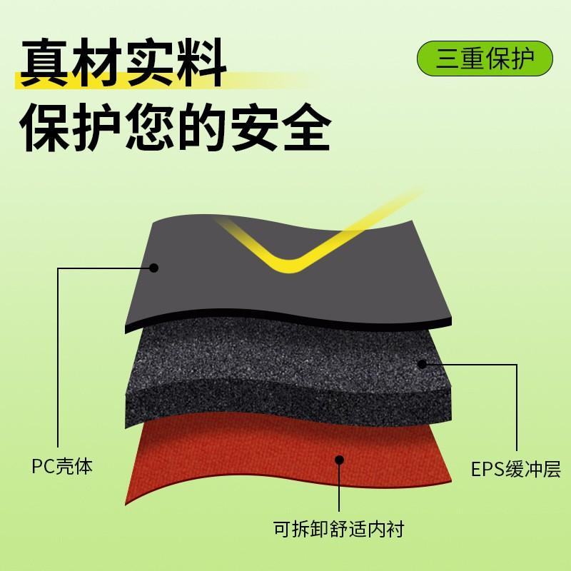 Ultra-Lightweight Ventilated Cycling Helmet With Visor Insect Net Mountain Bike Road Night Visibility