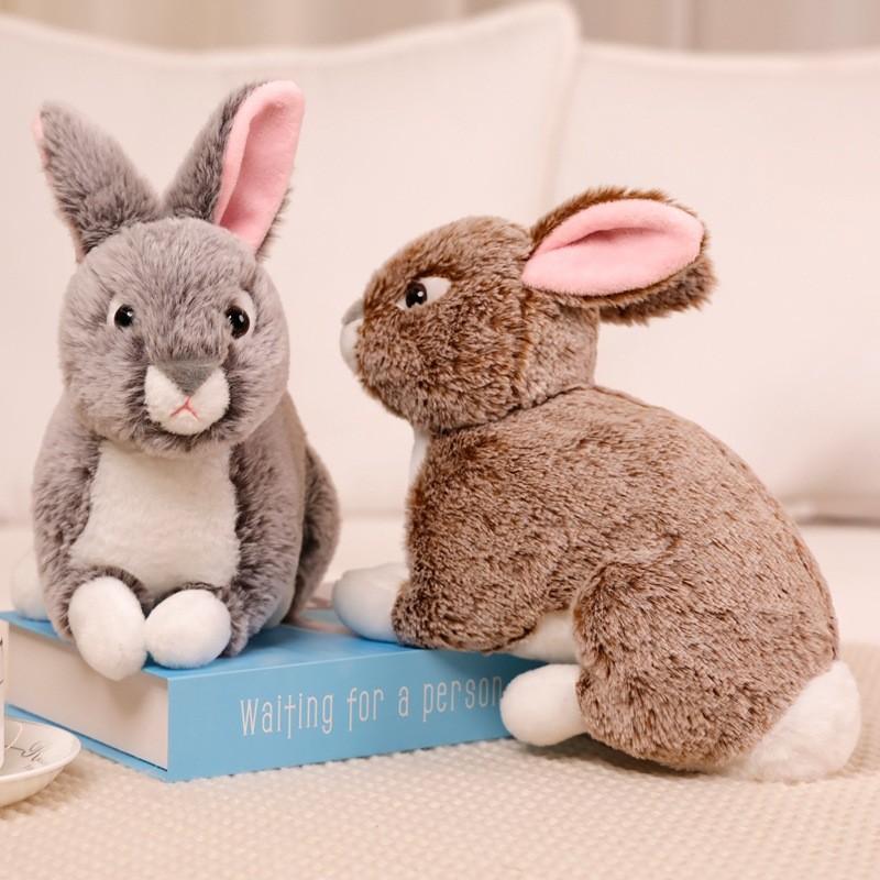 Toy Rabbit Plush Cartoon Stuffed Doll Animal Room Decoration Kids Cute Gift