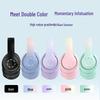 Gradient Wireless Bluetooth Over-Ear Headphones with Cotton, 3D Stereo Bass, Student-Friendly, Universal Compatibility.