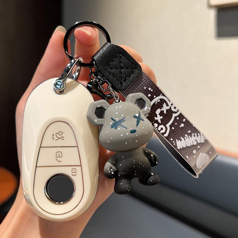 Чехол для автомобильного ключа из ТПУ для Mercedes Benz C260 ABCESG GLB GLC GLE GLS Class E200 E300 W177 W205 W213 W222 G63 X167 AMG