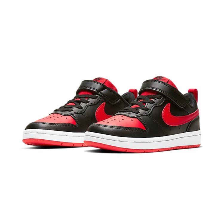Nike Court Borough Low 2 Bred PS BQ5451-007