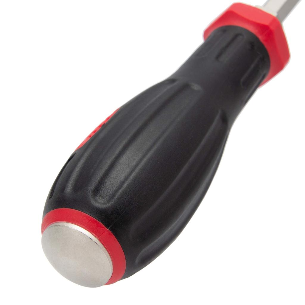 Драйвер TONE Power Grip красный (пронзительный) ПГПД-003 (+) № 3