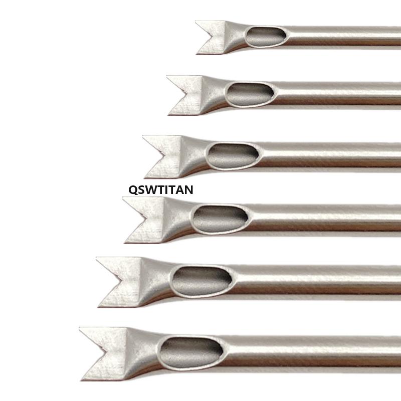 Fat Harvesting Cannula Single Hole V-Stripping Cannula Liposuction Cannula Fat transfer V type needle Liposuction tools