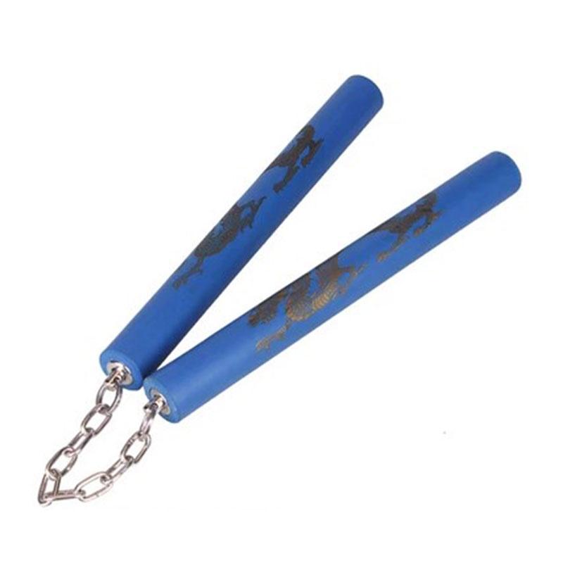 Foam Nunchuck Martial Stick Kid Adult Practice Karate Weapon Toy Tool Fitness