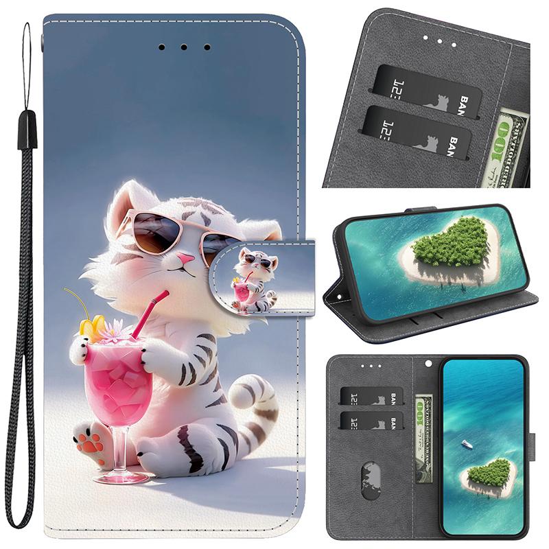 Чехол-книжка с подставкой для Honor Play 60 Plus 9T 5G 200 Smart 200 400 Lite 200 Pro 5G, чехол-кошелек с рисунком