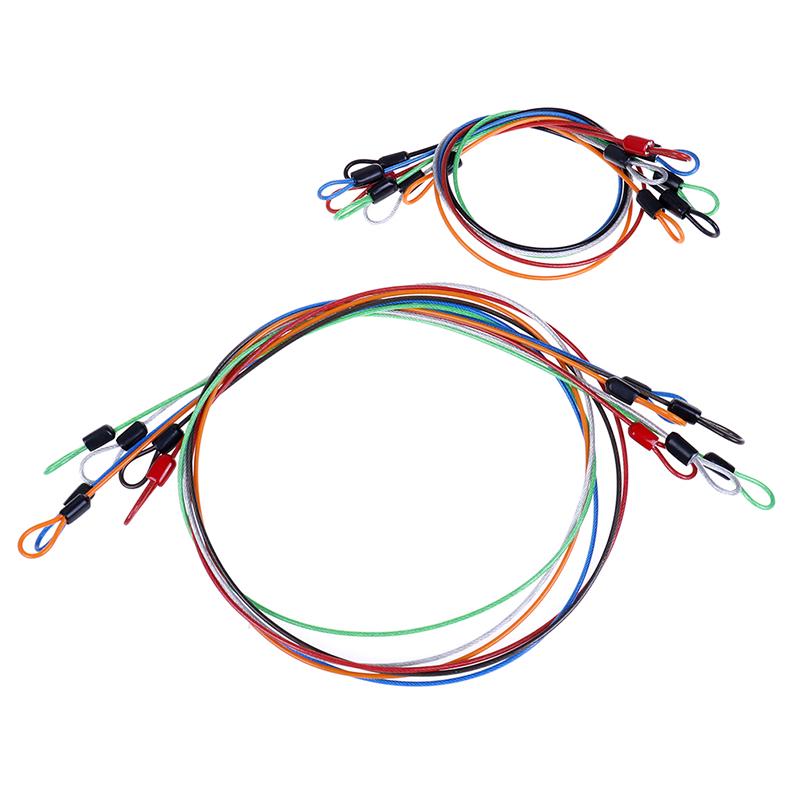 Ветрозащитный трос для мотоцикла, электромобиля, противоугонный стальной трос, стальная проволока, стальной трос