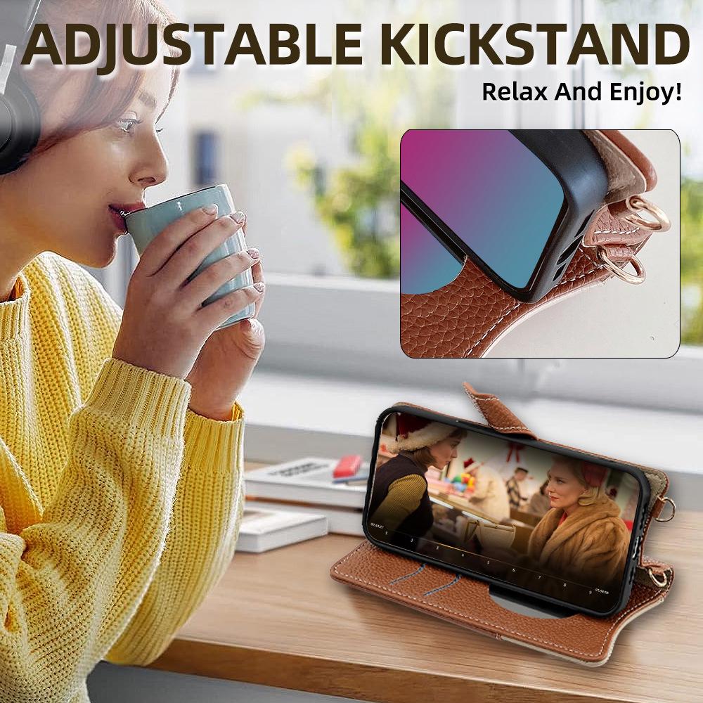 ZTE Anshin Пограничный чехол для Samsung A20 и TCL 50XL с подставкой