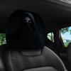 2PCS Fun Grandma Face Seat Headrest Protector Washable Car Headrest Covers  Back Seat