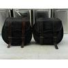 Black Leather Bags Motorcycle Saddlebags Panniers Two Bags Side