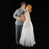 Романтическая свадебная пара Нежный момент торт Топпер фигурка