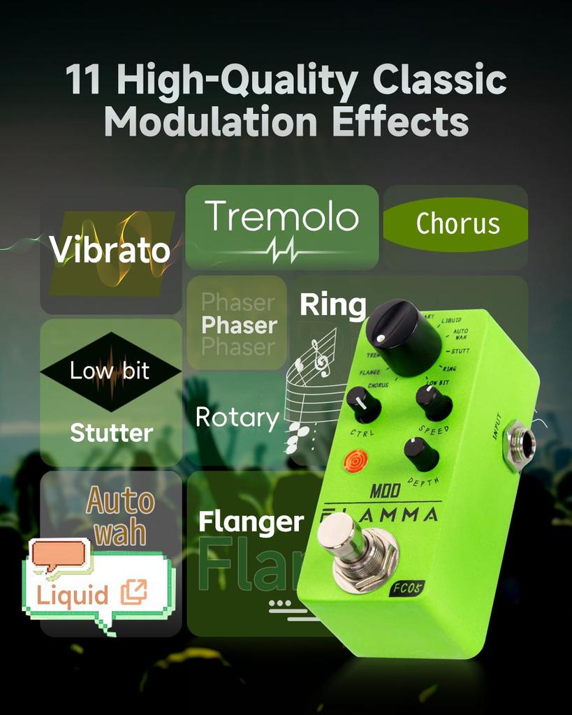 FLAMMA Modulation Pedal Mini FC05