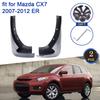 2 шт. Для Mazda CX7 CX-7 CX 7 2007 2008 2009 2010 2011 2012 ER Брызговики Крылья Грязезащитные Щитки Передний Защитный Козырек Стайлинг Автомобиля Аксессуары
