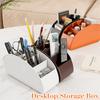 Large Capacity Desktop Organizer 5 Compartments Cosmetic Makeup Brush Holder  Cosmetic Storage