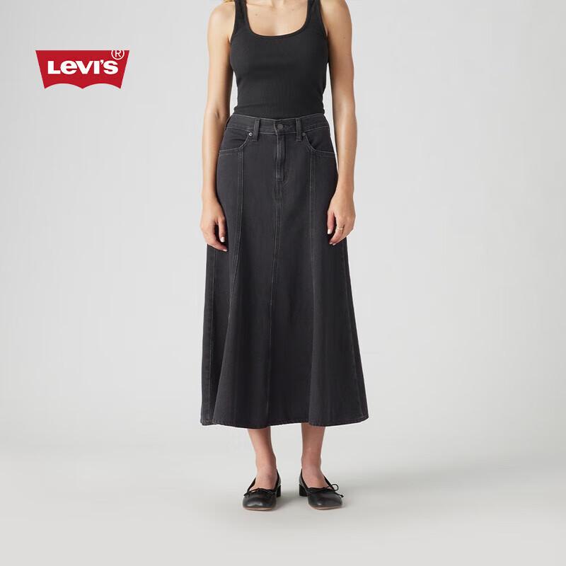 Levi's Женская джинсовая юбка-миди А-силуэта