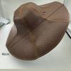 Foldable Straw Hat Practical Sun Protection Farming Beach Hat Large Eaves Fan Cap Hexagonal Hat Fan Cap