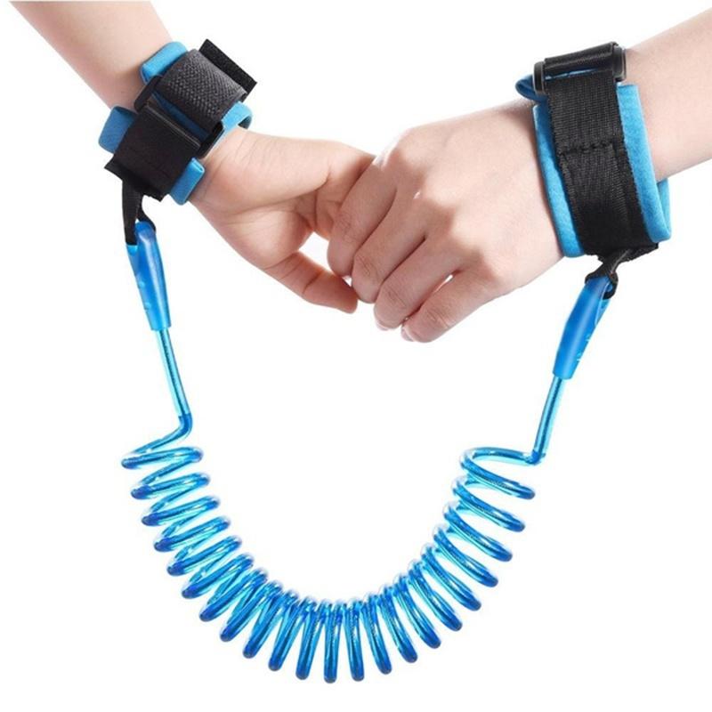 1.5M Toddler Baby Kids Safety Harness Cut Continuously Child Leash Anti Lost Wrist Link Traction Rope