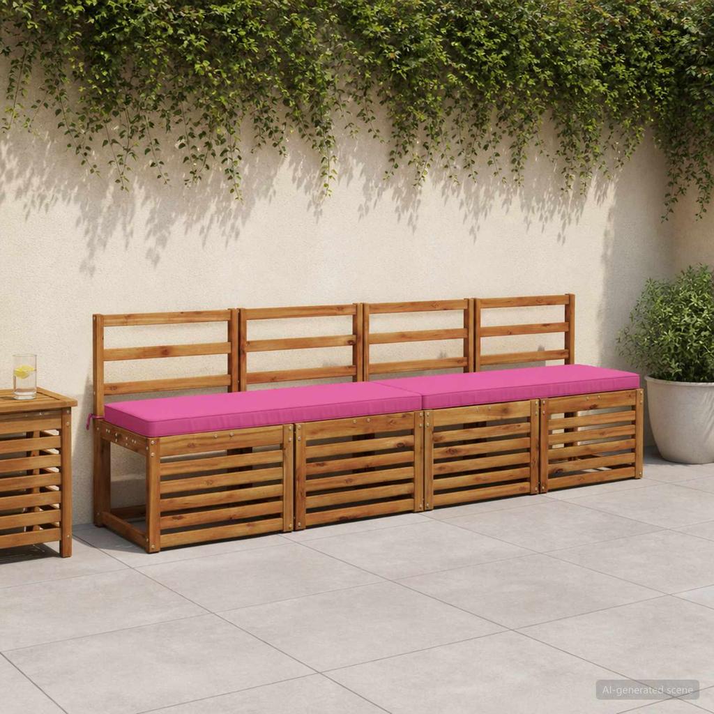 1 piece VUGHT bench cushion 100percent polyester pink