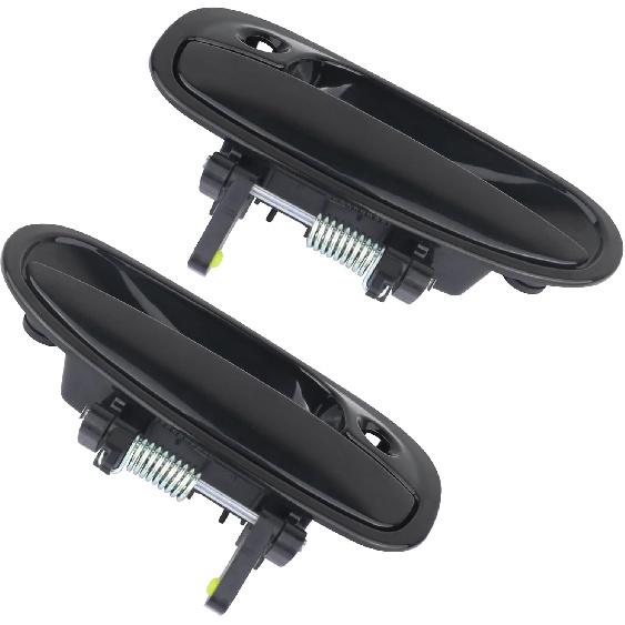 Наружная дверная ручка с замочной скважиной, совместимая с Honda Civic 1996-2000. Заменяет 72180S00004 72140S00004. Передняя левая и правая стороны. Наружная дверная ручка